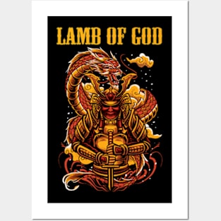 LAMB OF GOD MERCH VTG Posters and Art